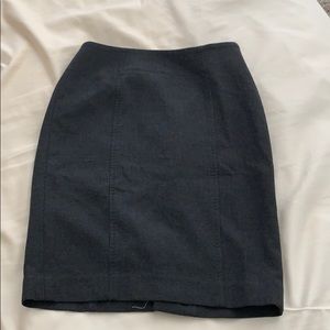 LOFT Grey Pencil Skirt